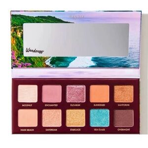 Wander Beauty Wanderess Escape Eyeshadow Palette Eye Makeup Shimmer 10 Colors